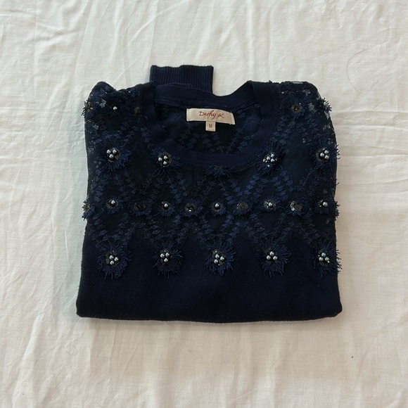 Derhy Sweaters - Blue Parisian Sweater